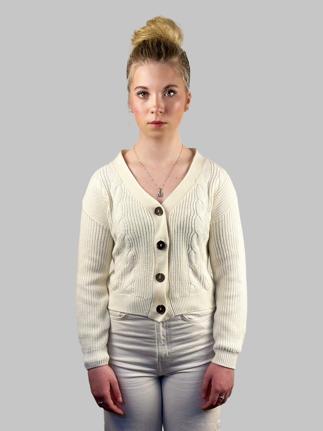 Pullover grau