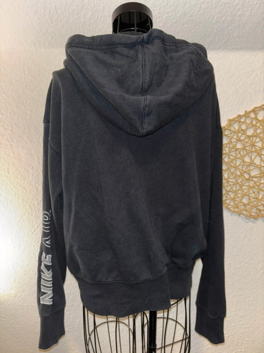 Nike Air Damen Hoodie Jacke S Schwarz – Kapuzenjacke mit Mesh-Taschen 3