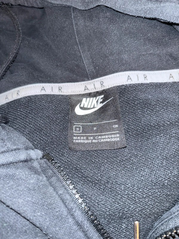Nike Air Damen Hoodie Jacke S Schwarz – Kapuzenjacke mit Mesh-Taschen 4