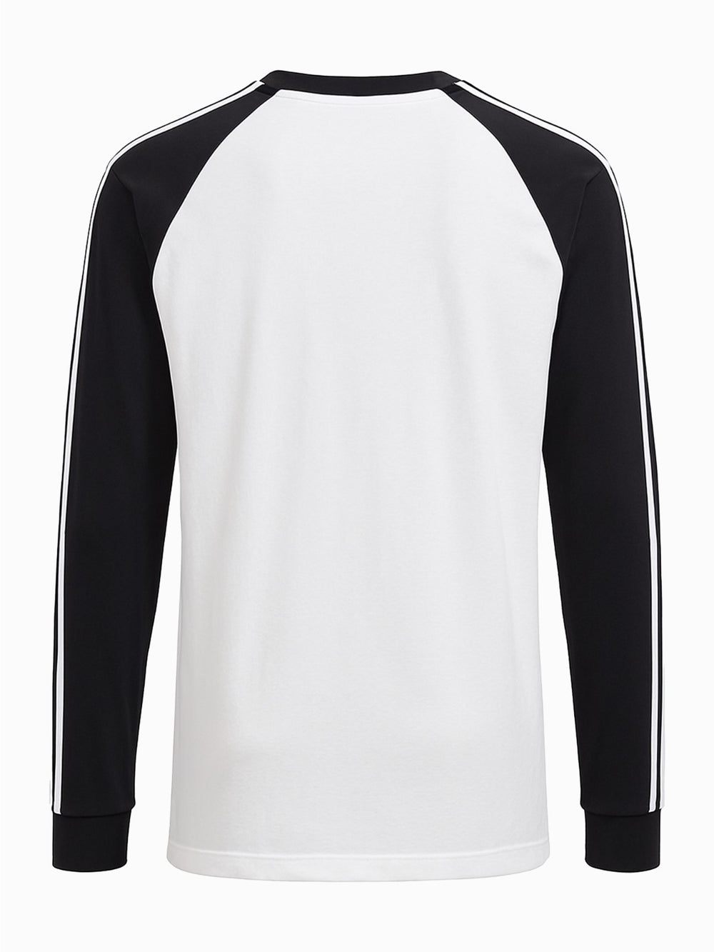 Adidas Originals Longsleeve L  Weiß Schwarz  3 Streifen Raglan Shirt Sehr gut1