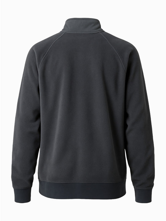 Nike Herren Fleece Half Zip Pullover Größe L Schwarz Top Zustand1