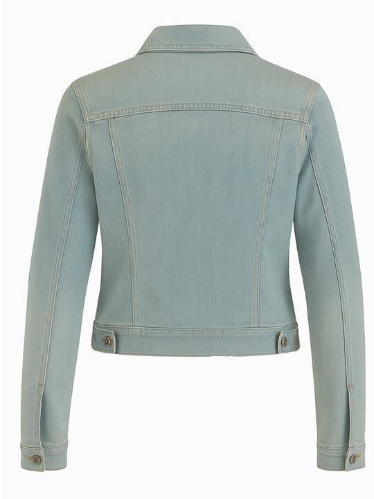 H&M Damen Jeansjacke Hellblau Größe S 36 Sehr guter Zustand Denim Jacke1