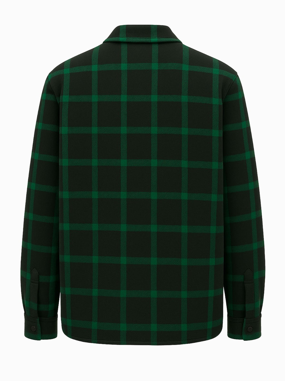 Zara Overshirt in Grün-Schwarz Kariert  Herren Flanelljacke in Größe XL1