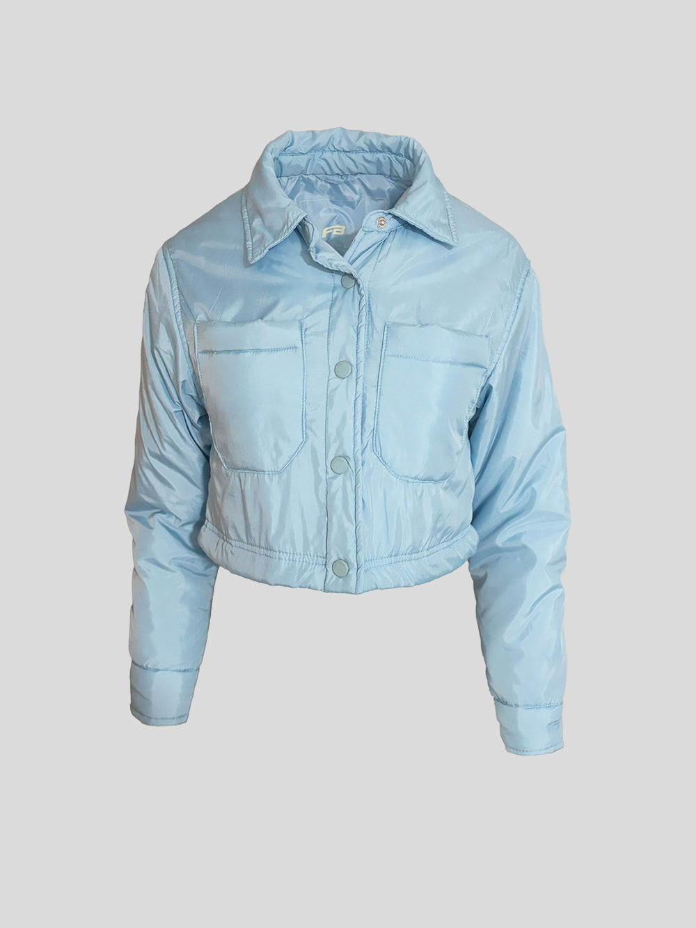 Jacke Hellblau