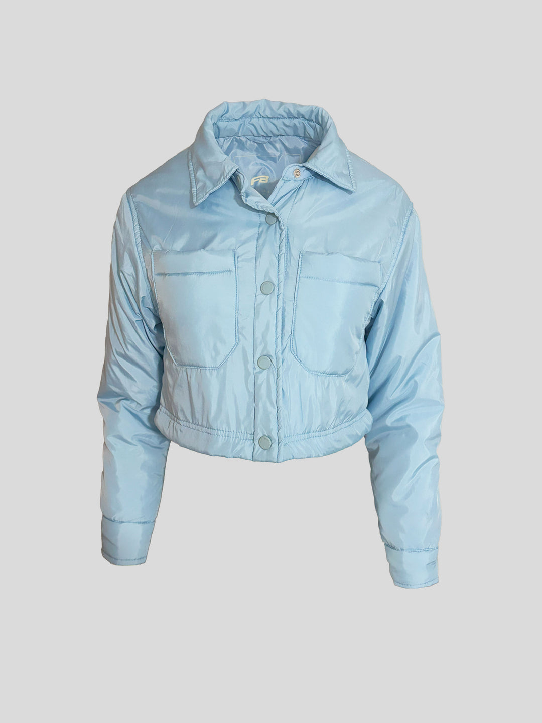Jacke Hellblau