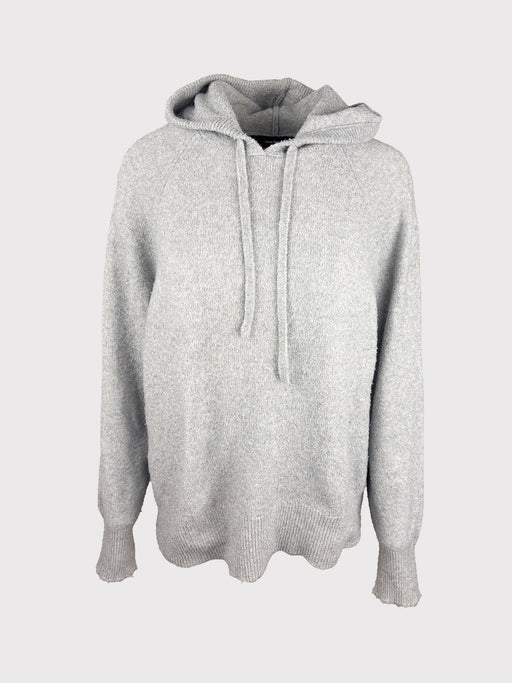 Kapuzenpullover aus Strick Hellgrau Vero Moda M 38