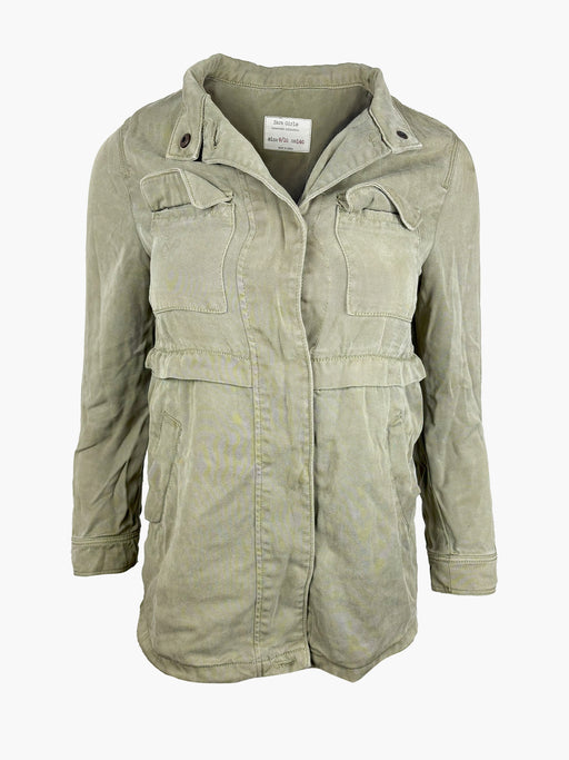 ZARA Damen Jacke M 38 Beige