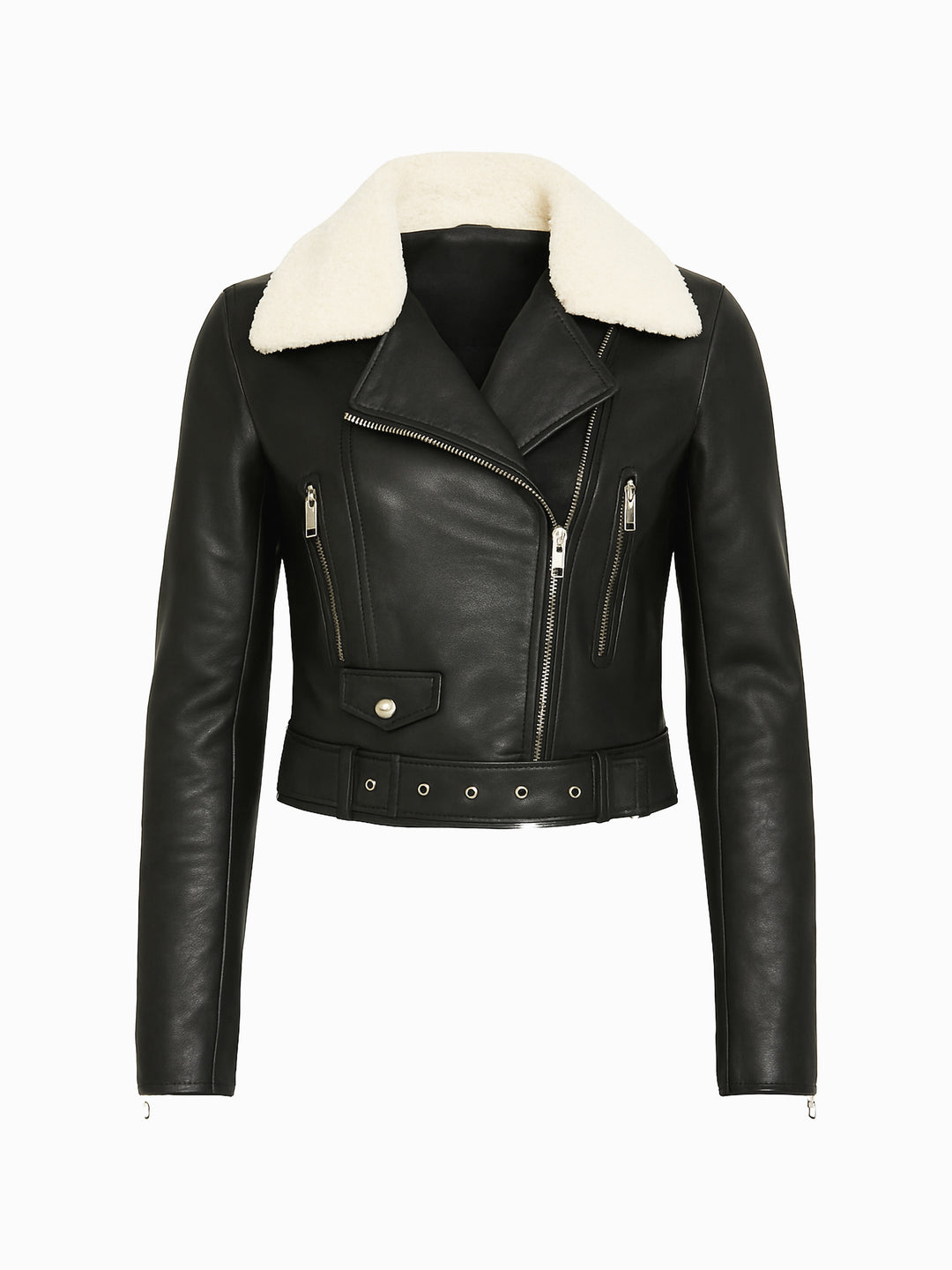 ZARA Damen Kunstlederjacke Größe M