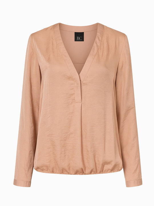 B.C. Best Connections Bluse Größe XL Rosé / Champagner Locker & Elegant