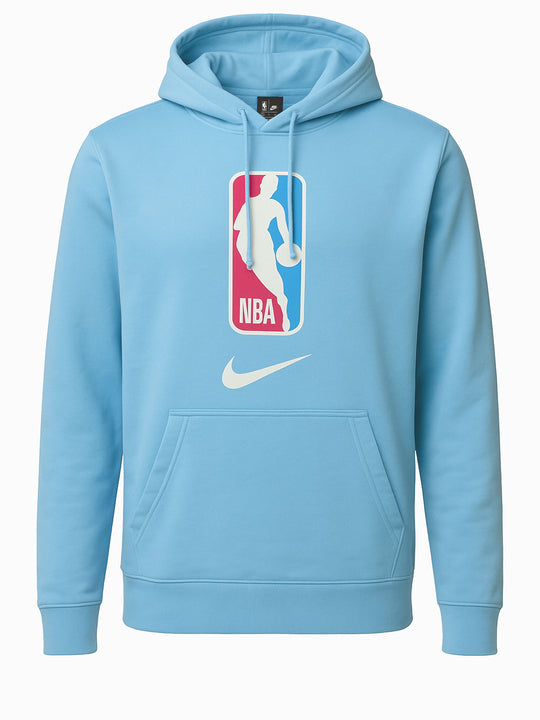 Nike x NBA Kapuzenpullover Hellblau S  hochwertiger Hoodie