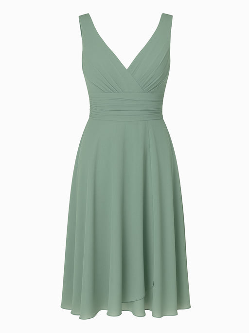 Omonsim Abendkleid Mintgrün Größe S Neu mit Etikett V-Ausschnitt