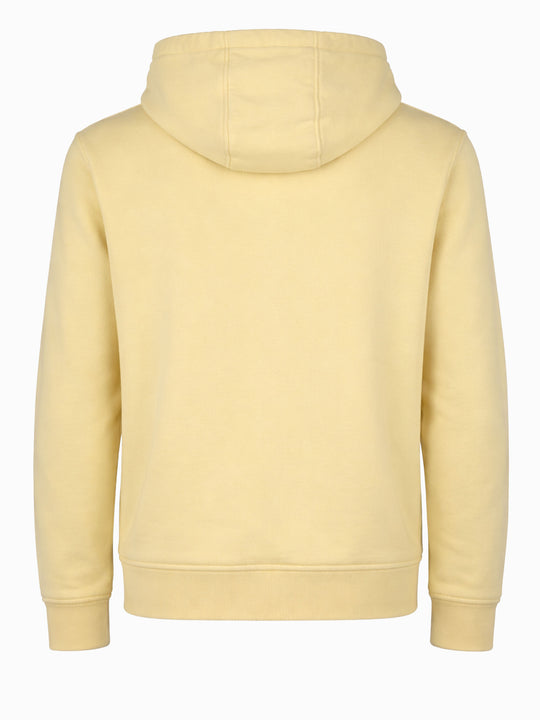 Lacoste Hoodie Damen Herren Gr. S Gelb Kapuzenpullover Classic Fit