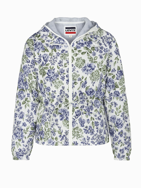Levi’s Damen Jacke Blumenmuster Windbreaker S