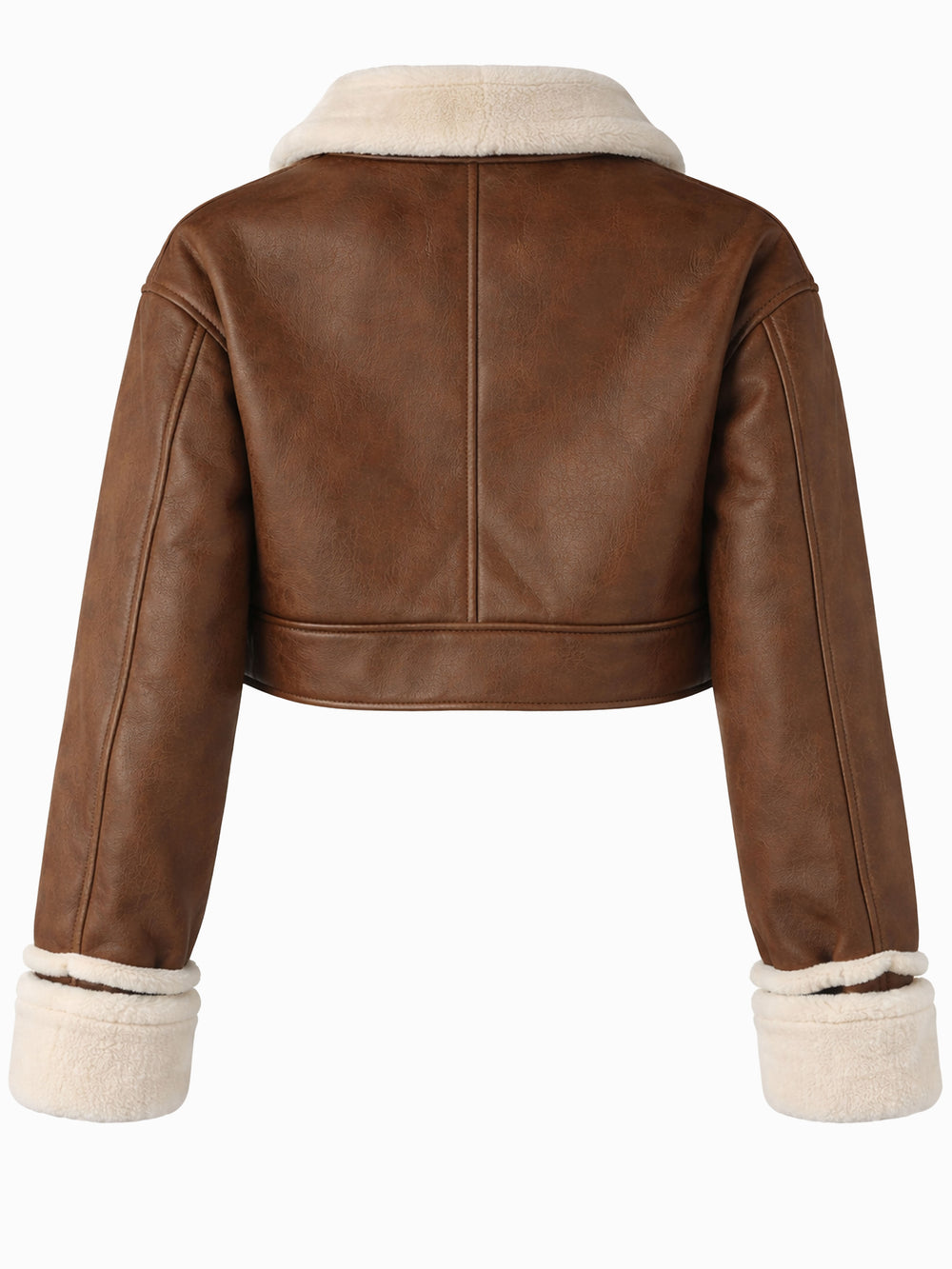 ASOS DESIGN Damen Jacke im AviatorStil – Braun/Beige | Größe S (36/8)