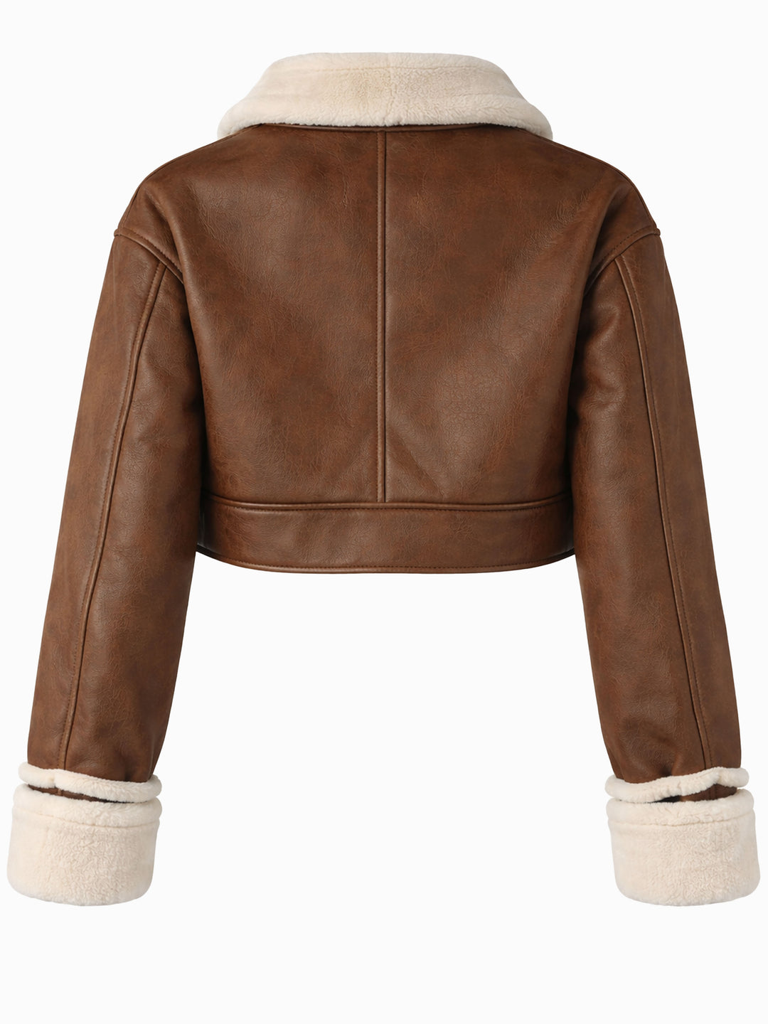 ASOS DESIGN Damen Jacke im AviatorStil – Braun/Beige | Größe S (36/8)