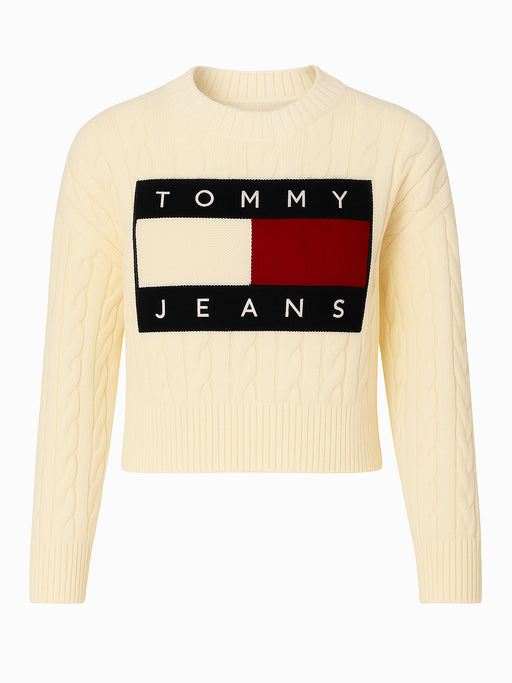 Tommy Hilfiger Strickpullover für Damen Größe S